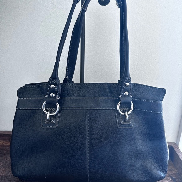 Coach Black Leather Bag - Picture 8 of 12